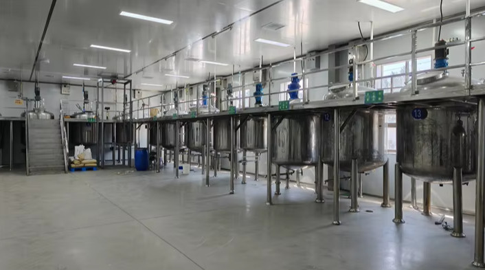 Beijing Junjing Hotel Products Co., Ltd. línea de producción de fábrica