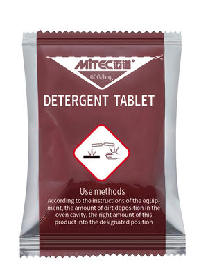 Detergente para horno combinado de cocina eléctrica racional con un contenido de ingrediente activo del 50% al 80%