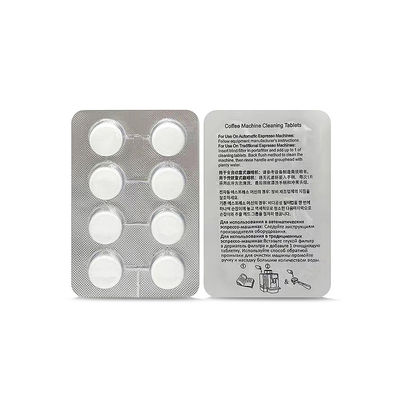Solución de limpieza para la máquina de café sólida y protector de tabletas 2.0g * 16 tabletas