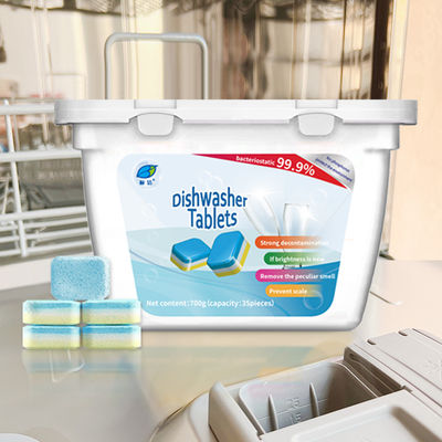 100 Tabletas de lavaplatos ecológicas Caja de lavaplatos automáticos Detergente Tabletas de lavaplatos sólidos