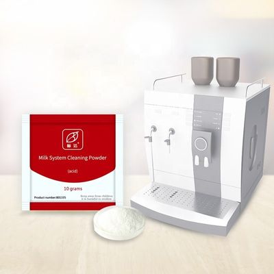 Tabletas de limpieza para máquinas de café Sistema de lavado de leche Función del detergente Polvo limpio