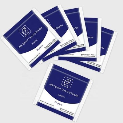 Contenido de ingredientes activos entre el 80% y el 90% En polvo de limpieza para máquinas de café y leche para uso comercial