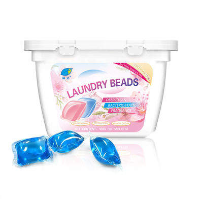 Detergente líquido para ropa Lavadora de platos Tabletas Perlas de gel Olor de lavadora