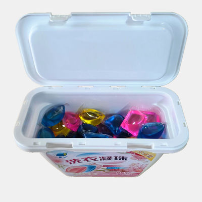3 en 1 Eco líquido de detergente cápsulas cápsulas de gel de pelota de lavandería perlas de apoyo de selección de vacaciones