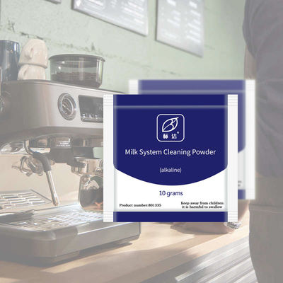 Detergente de polvo blanco para la máquina de café eficaz y asequible