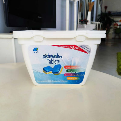 Solución de embalaje de detergente Tabletas para lavavajillas con película hidrosoluble en agua fría PVA