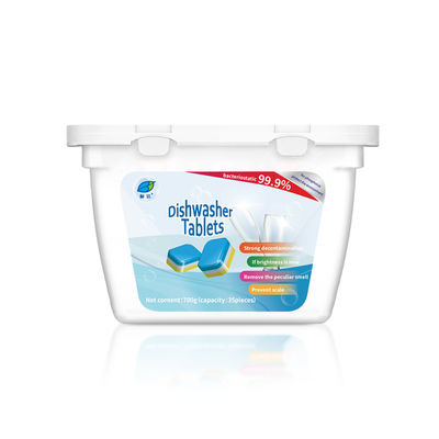 LOGO/OEM/ODM D Pods Detergente sólido Lavadora de platos Limpiador de tabletas para la limpieza concentrada