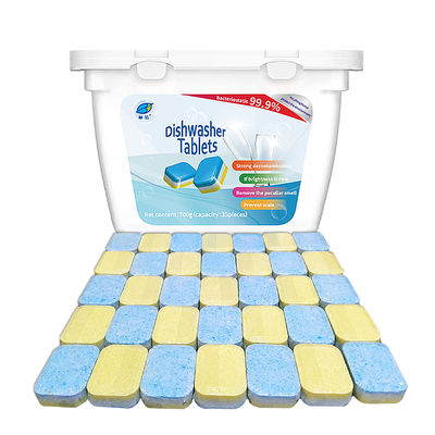 Tabletas de lavadora de platos para la caja de lavado de platos