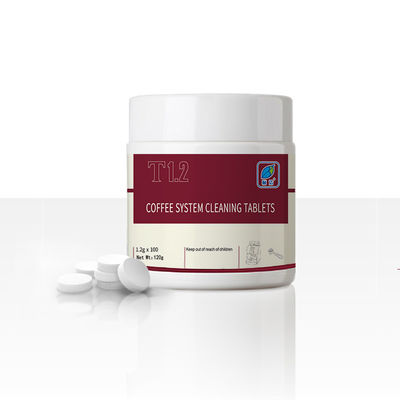 Limpieza de la máquina de café 100 comprimidos/botella Contenido de ingrediente activo 50%-80% con oferta