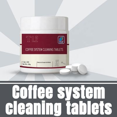 Hotel Café Detergente Cafetería Tableta Máquina de café limpiadora Espreesso Máquina de limpieza Tableta
