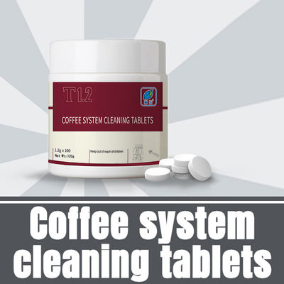 1gx100pcs Funcional automático completo Agente de descalcificación de café expreso para limpieza profunda