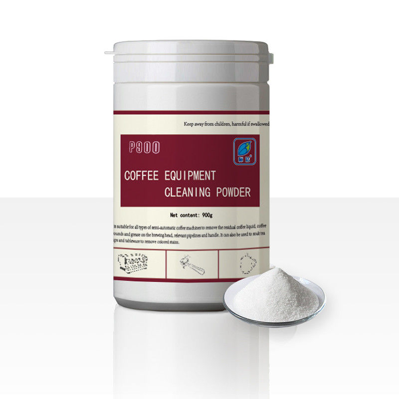 Contenido de ingrediente activo 50%-80% Limpieza en polvo para la eliminación de manchas de aceite en molino de café