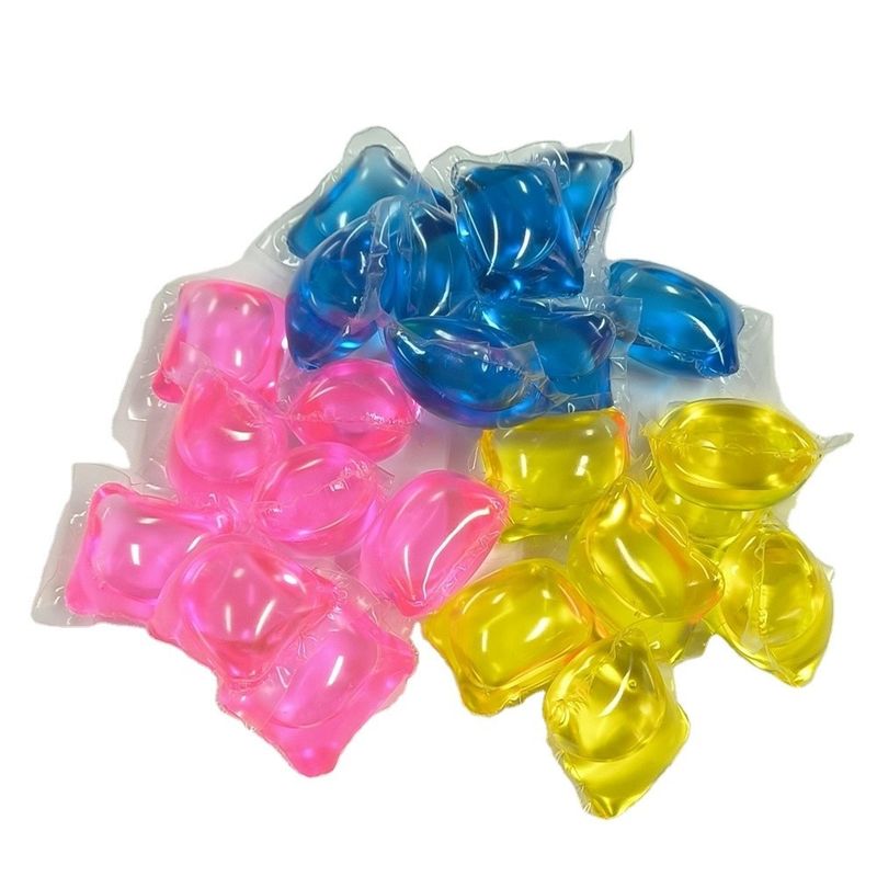 3 en 1 Eco líquido de detergente cápsulas cápsulas de gel de pelota de lavandería perlas de apoyo de selección de vacaciones